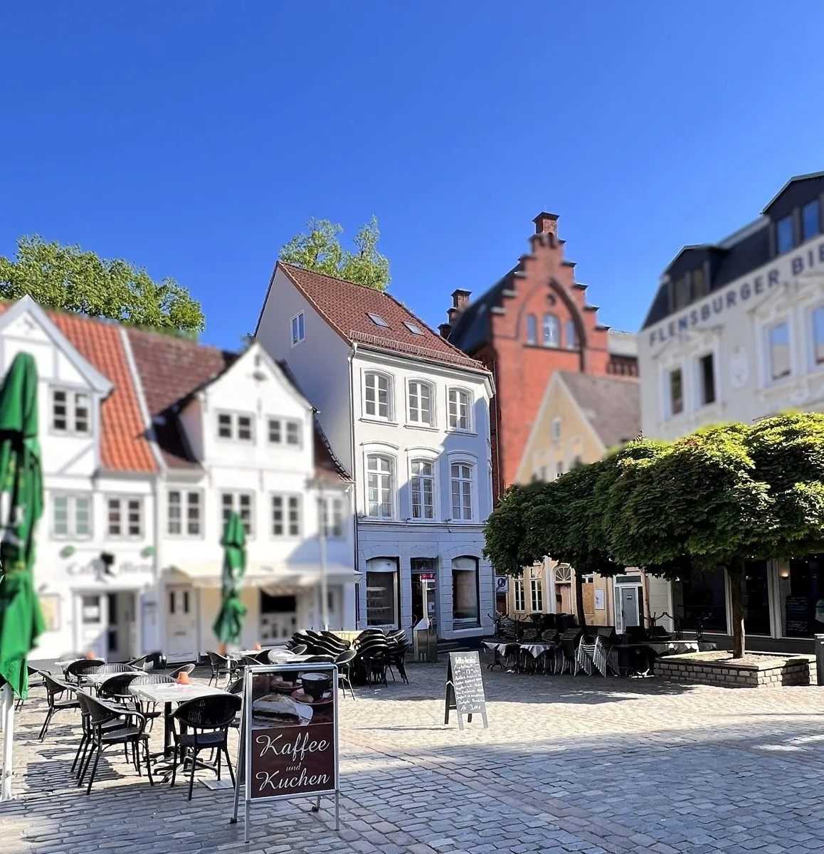 Immobilienangebot - Flensburg - Alle - Flensburg: Historisches Wohn- und Geschäftshaus 
am Nordermarkt