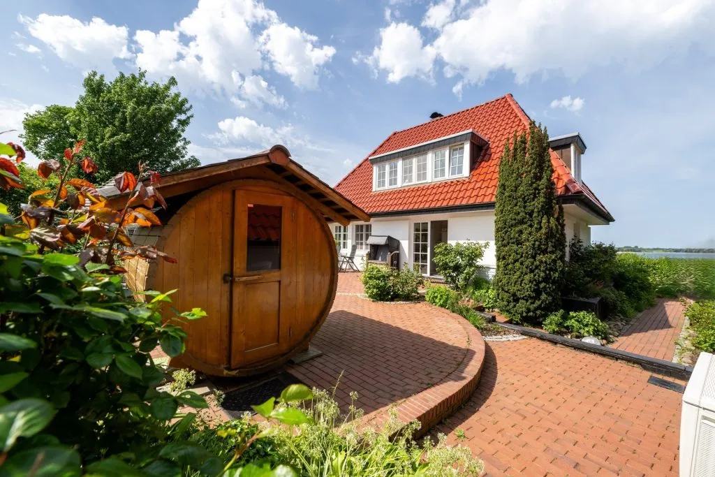 Immobilienangebot - Glücksburg / Bockholm - Alle - Bockholm: exklusives Wohnen in traumhafter Feldrandlage mit Fördeblick