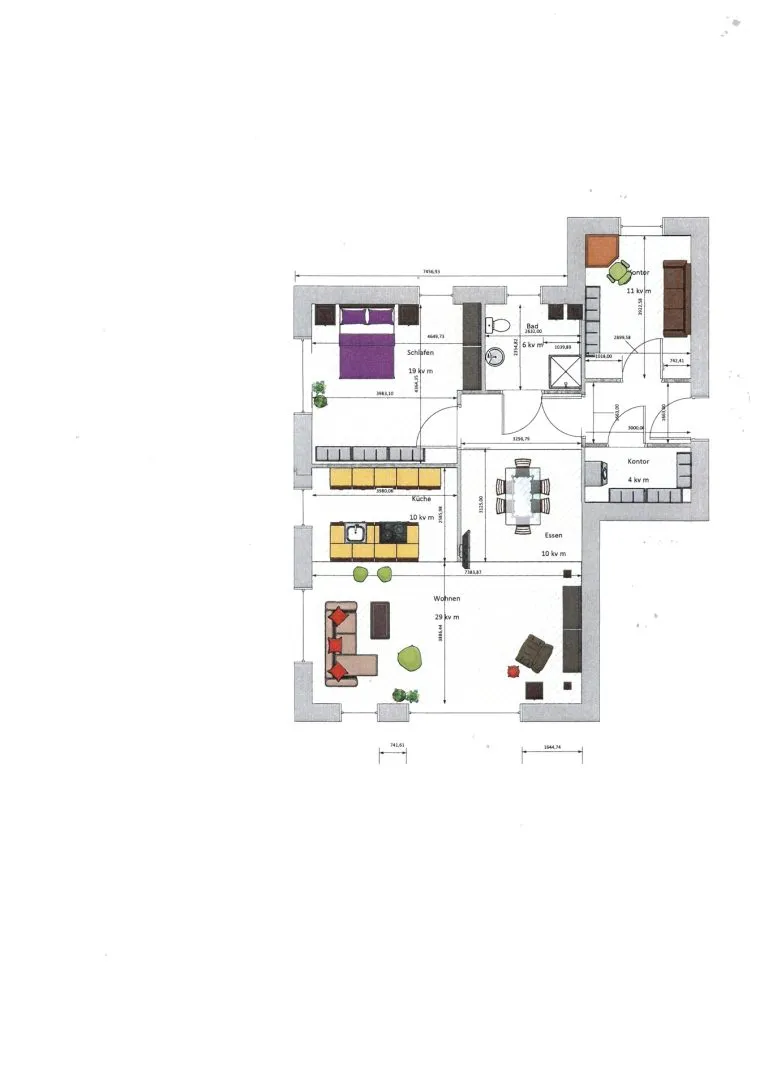 Immobilienangebot - Flensburg - Alle - Flensburg, Nordstadt: moderne 3-Zimmer-Wohnung mit Blick ins Naturschutzgebiet