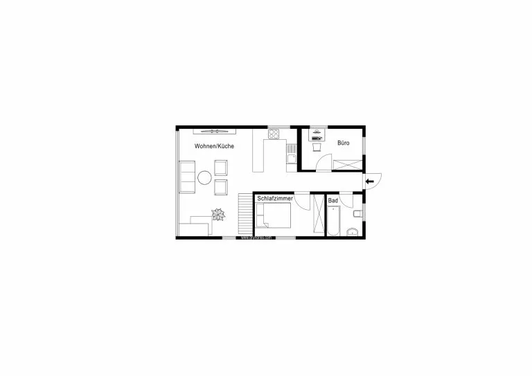 Immobilienangebot - Glücksburg (Ostsee) - Alle - An der Flensburger Förde – außergewöhnliches 1.367 m² Grundstück mit Ferienhaus in begehrter Lage
