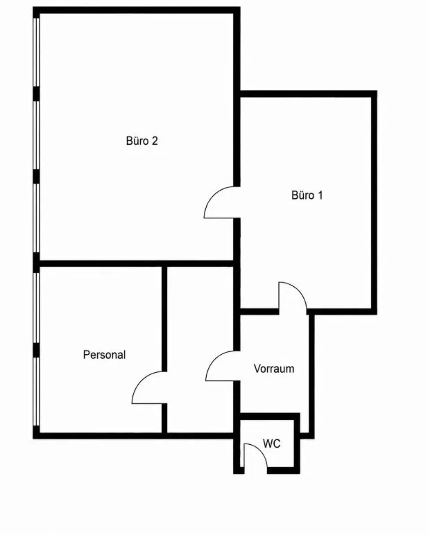 Immobilienangebot - Flensburg - Alle - Flensburg-Südstadt: attraktive Büroräume in zentraler Lage