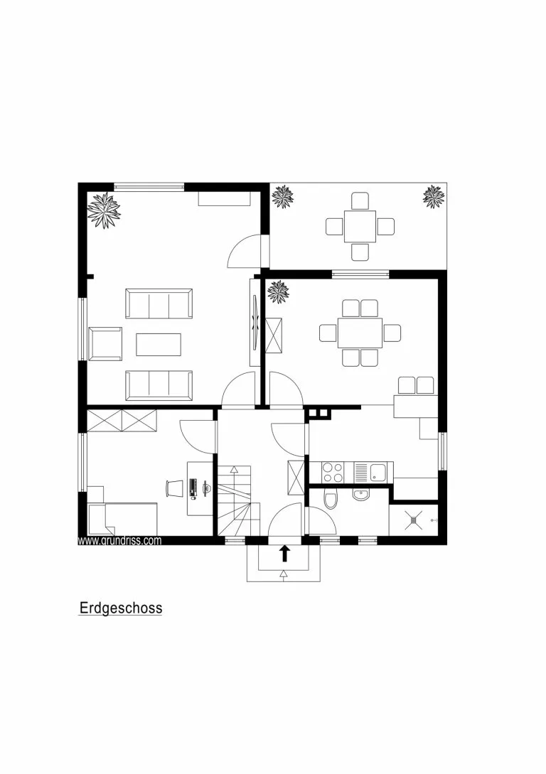 Immobilienangebot - Glücksburg - Alle - Glücksburg: sanierungsbedürftiges Einfamilienhaus in sehr guter Lage