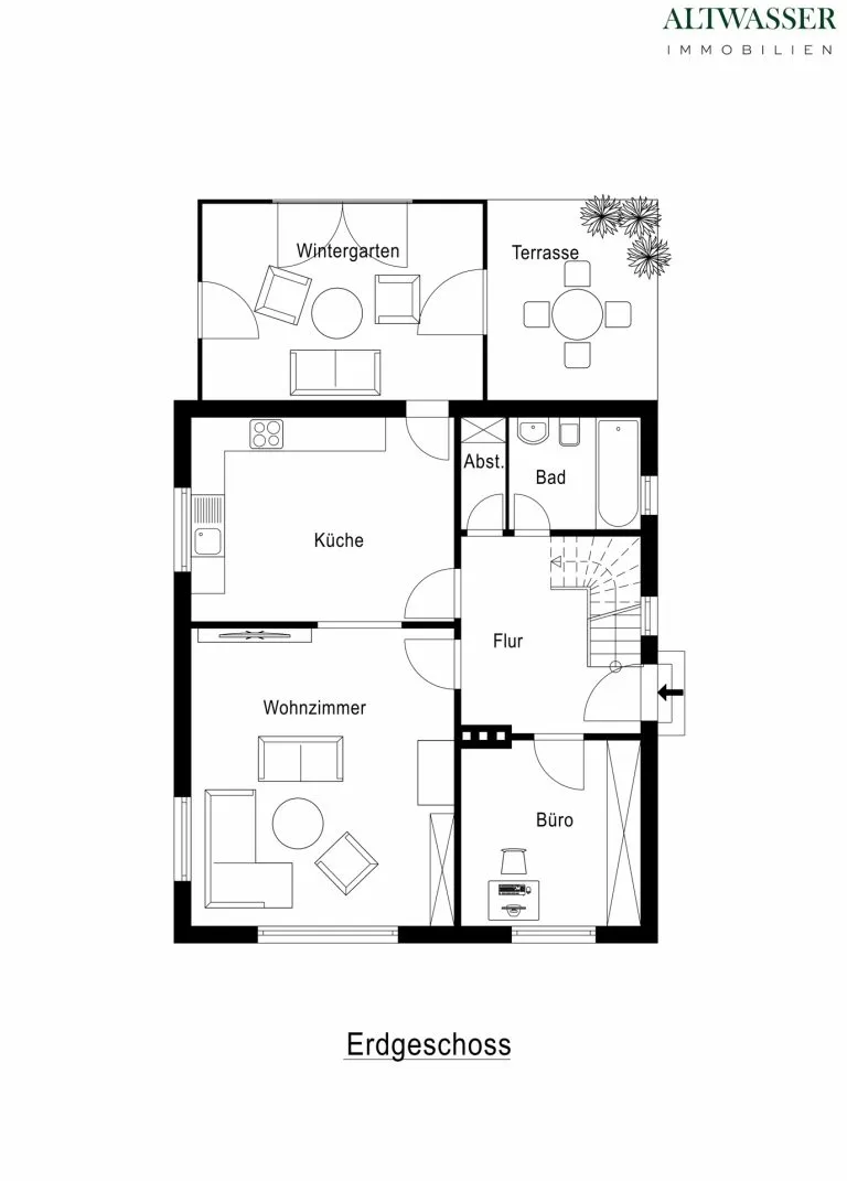Immobilienangebot - Glücksburg - Alle - Glücksburg: renovierungsbedürftiges Einfamilienhaus in traumhafter Lage