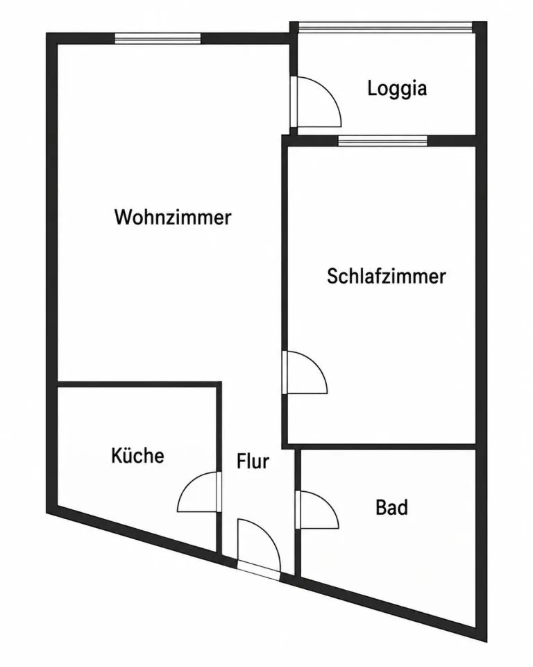 Immobilienangebot - Glücksburg - Alle - Glücksburg/Ostsee: strandnahe, freie 2-Zimmer-Eigentumswohnung mit Balkon