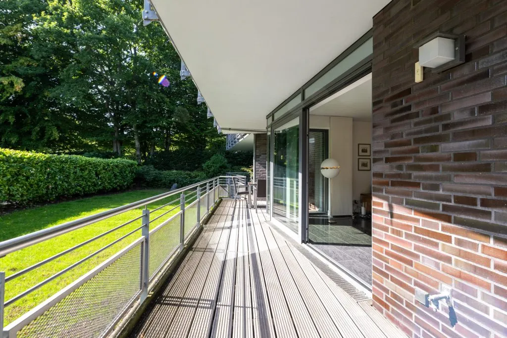 Immobilienangebot - Glücksburg / Meierwik - Alle - Meierwik: exklusive 2-Zimmer-Eigentumswohnung in idyllischer Lage zwischen Wald und Wasser